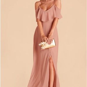 Dusty Pink Bridesmaid Dress!💕🤍